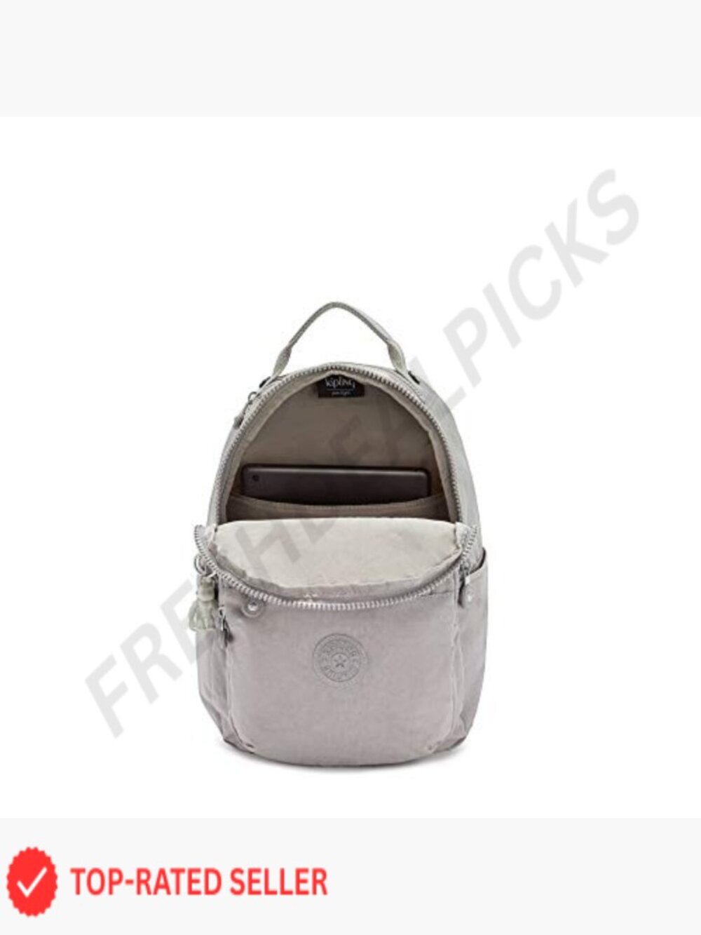 Lightweight Nylon Backpack with Laptop Sleeve - Work/School Travel Bag - - Picture 3 of 7